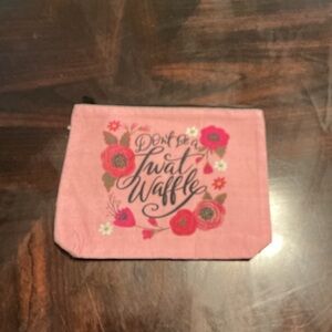 Floral Pink Pouch